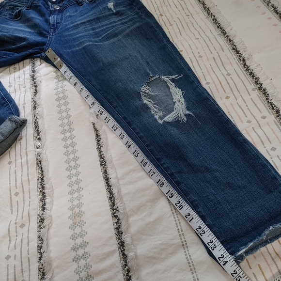 DL1961 Riley Boyfriend Crop jeans size 26 - Picture 15 of 16